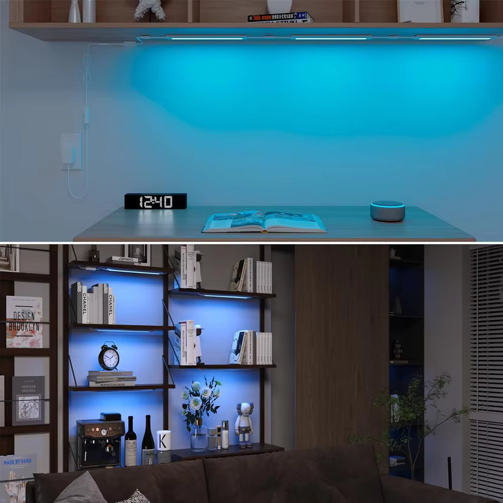 GlowBar™ Smart RGB Light Bars — App & Voice Controlled