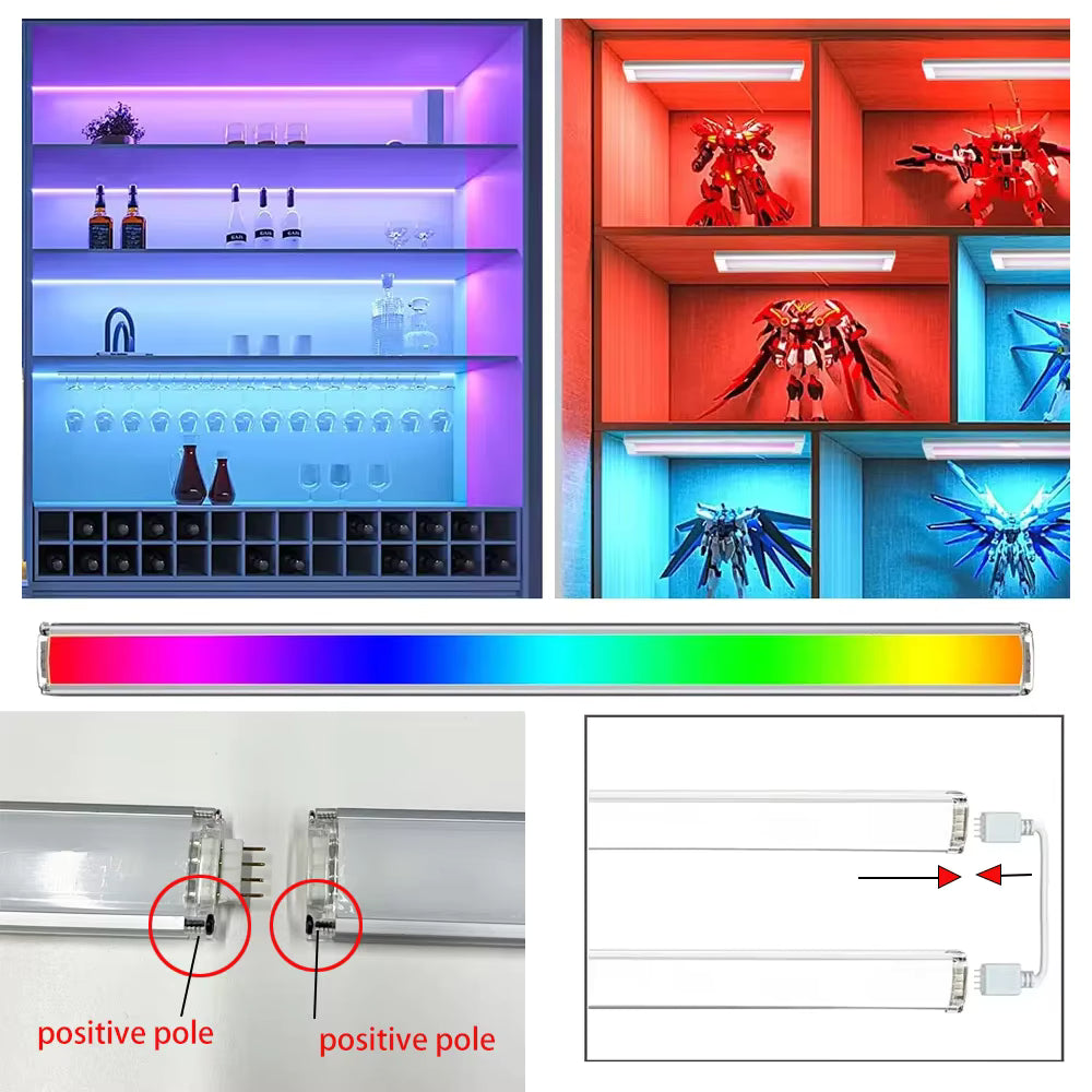 GlowBar™ Smart RGB Light Bars — App & Voice Controlled