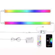 GlowBar™ Smart RGB Light Bars — App & Voice Controlled